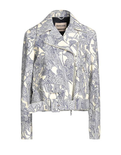 Roberto Cavalli Jackets In Blue