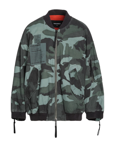 Dsquared2 Jackets In Green