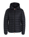 Save The Duck Juncus Hooded Harrington Jacket In Black