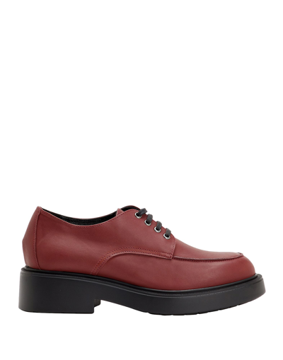 Leonardo Principi Lace-up Shoes In Red