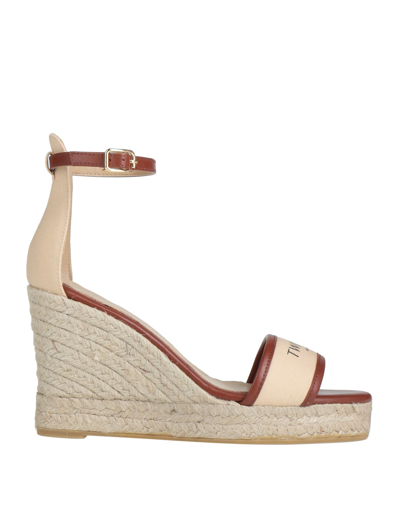 Twinset Espadrilles In White