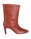 Mychalom Ankle Boots In Brown