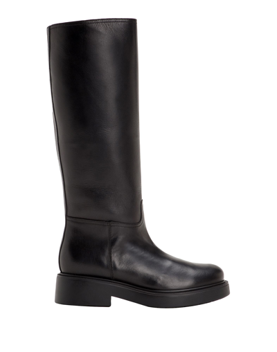 Leonardo Principi Knee Boots In Black