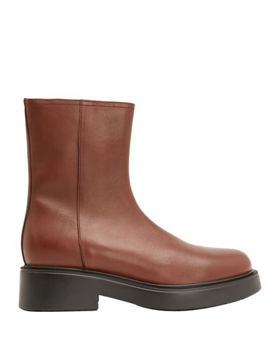 Leonardo Principi Ankle Boots In Brown