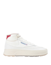 Reebok Club C 85 Extra Sneakers In Chalk With Green Detail-white In White