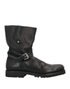 ATELIERS HESCHUNG HESCHUNG MAN KNEE BOOTS BLACK SIZE 11.5 SOFT LEATHER