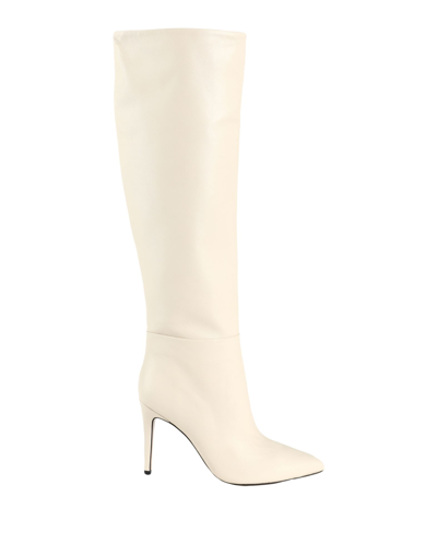Mychalom Knee Boots In Ivory