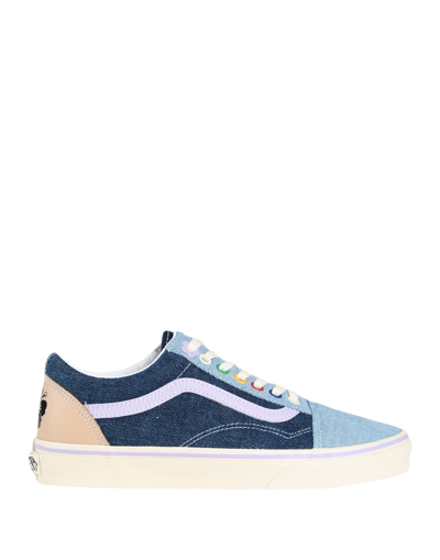 Vans X Emma Mulholland On Holiday Sneakers In Blue