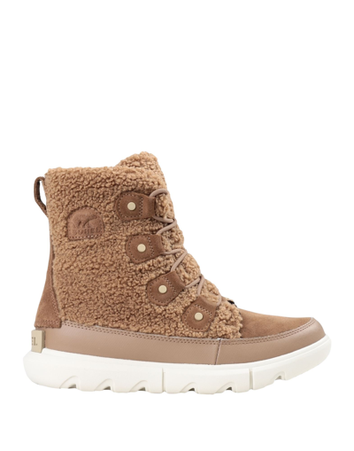 Sorel Ankle Boots In Beige