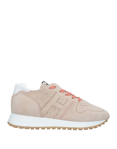 Hogan Sneakers In Beige