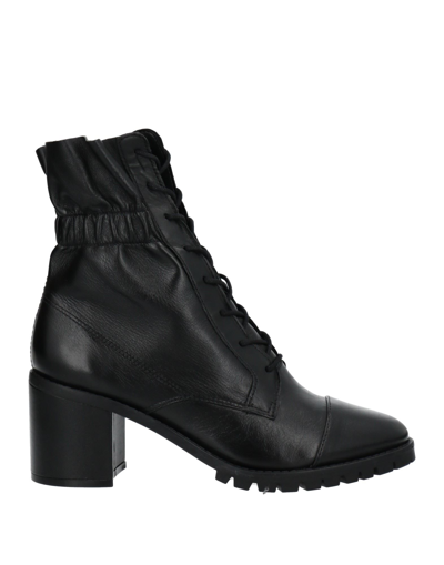 Arezzo Ankle Boots In Black