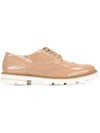 BALDININI CONTRAST SOLE BROGUE SHOES,79918711878068