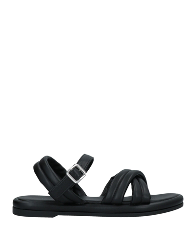 Cafènoir Sandals In Black