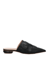 FORMENTINI FORMENTINI WOMAN MULES & CLOGS BLACK SIZE 9 SOFT LEATHER