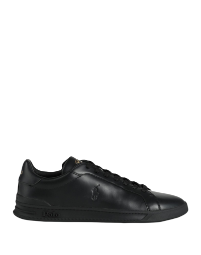 Polo Ralph Lauren Sneakers In Black