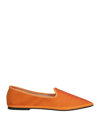 Ovye' By Cristina Lucchi Loafers In Orange