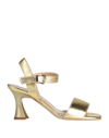 Formentini Sandals In Gold