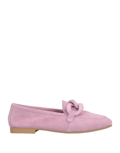 Formentini Loafers In Lilac