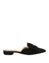 Formentini Woman Mules & Clogs Black Size 5 Leather
