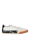 Palm Angels New Vulcanized Low-top Sneakers In Black