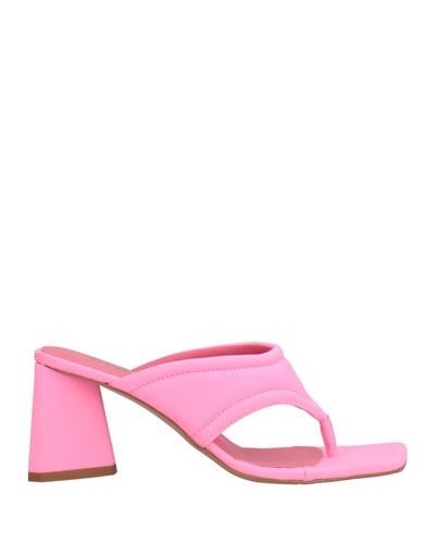Ovye' By Cristina Lucchi Toe Strap Sandals In Pink