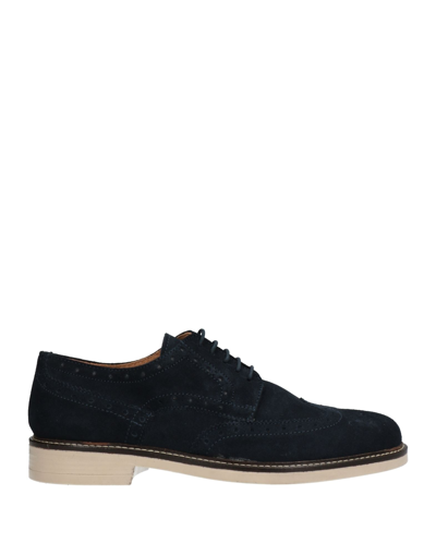 Cafènoir Lace-up Shoes In Blue