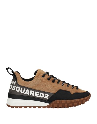 Dsquared2 Sneakers In Camel