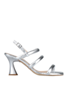 Formentini Sandals In Silver
