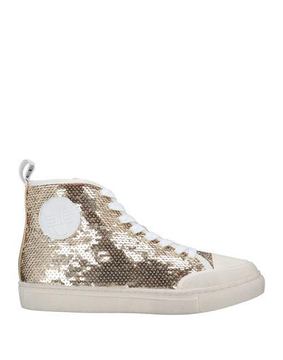 Emanuélle Vee Sneakers In Gold