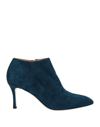 Sergio Rossi Ankle Boots In Blue