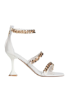 Emanuélle Vee Sandals In White