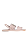 Emanuélle Vee Sandals In Pink