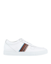 PAUL SMITH PAUL SMITH MAN SNEAKERS WHITE SIZE 11 SOFT LEATHER