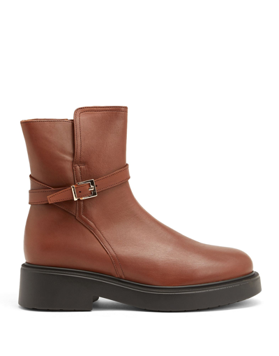 Leonardo Principi Ankle Boots In Brown