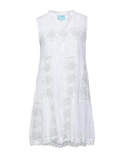 Iconique Short Dresses In White