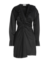 Sandro Short Dresses In Black