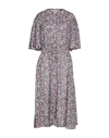 Isabel Marant Étoile Midi Dresses In Purple