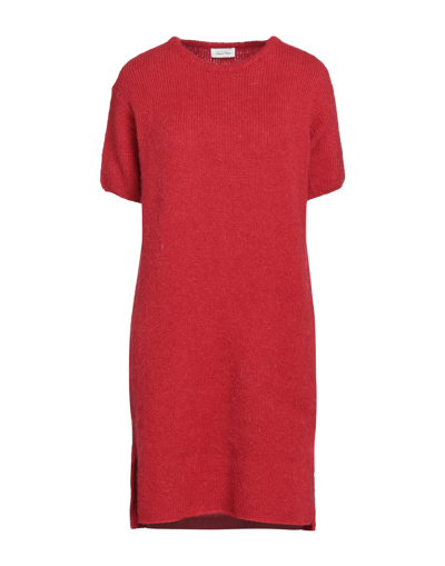 American Vintage Short Dresses In Red