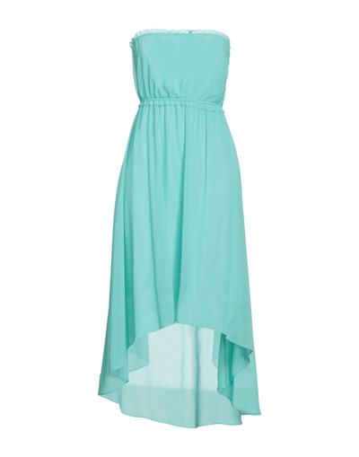 Gaudì Midi Dresses In Turquoise
