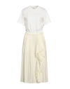 Alysi Midi Dresses In White