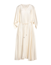 Alysi Long Dresses In White