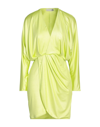 Haveone Short Dresses In Green