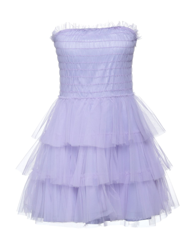 Souvenir Short Dresses In Purple