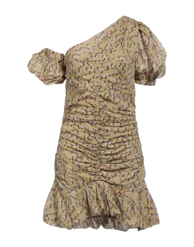 Isabel Marant Short Dresses In Green