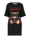 Moschino Teddy Bear T-shirt Dress In Black