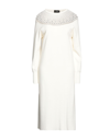 Clips Midi Dresses In Ivory