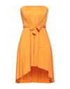 Odi Et Amo Short Dresses In Orange