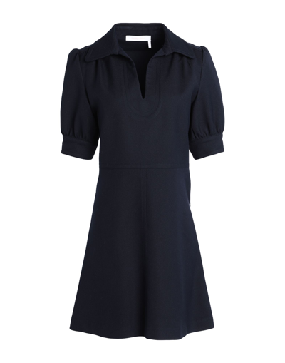 See By Chloé Short Dresses In Blue