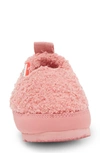 Hunter Kids' Water Resistant Fleece Slipper In Hibiscus Pink