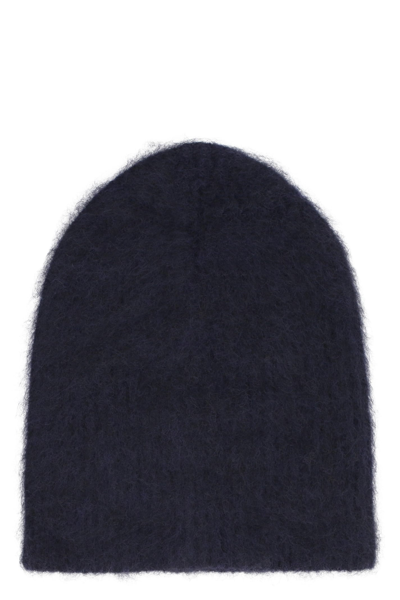 Roberto Collina Knitted Hat In Blue